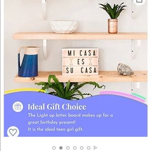 Light up cinematic light box